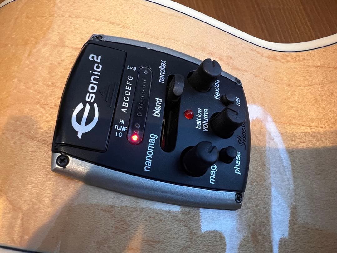 【美品】EPIPHONE EJ-200SCE/N ダブルピックアップ搭載