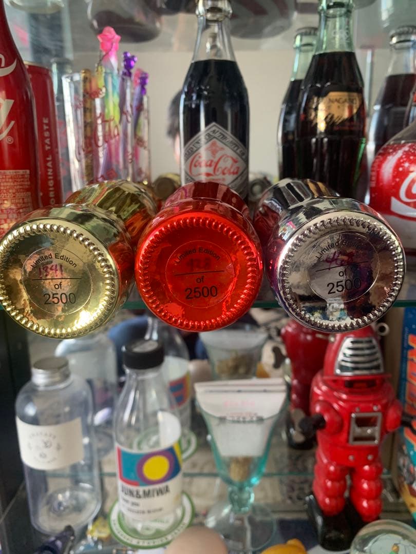 コカコーラボトル誕生。100周年記念ボトル。３セット。