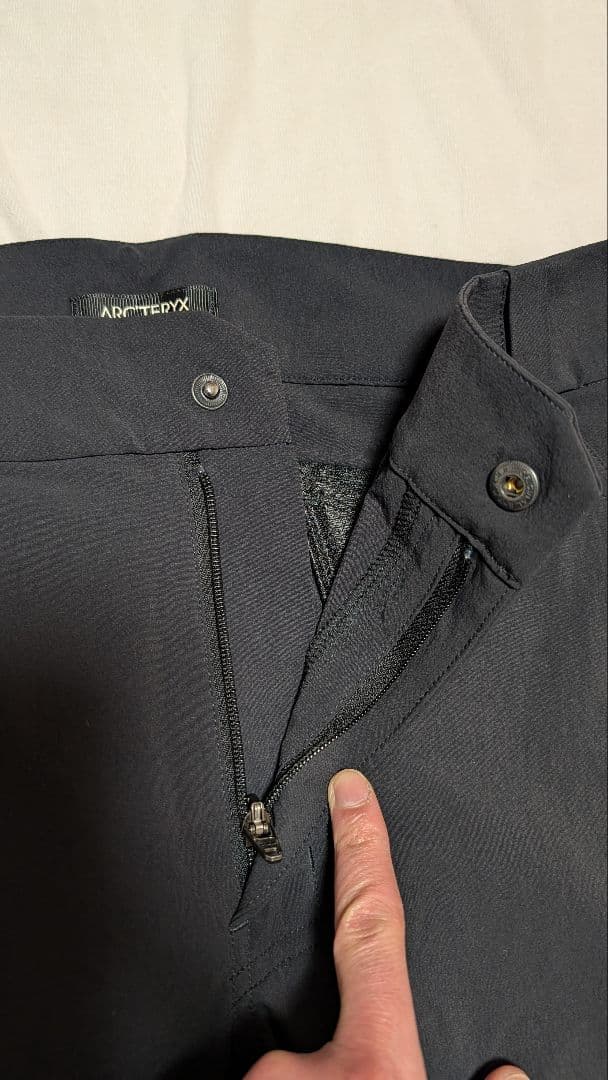 クロニンパンツ/CRONIN PANT◆32-S◆黒◆ARC'TERYX