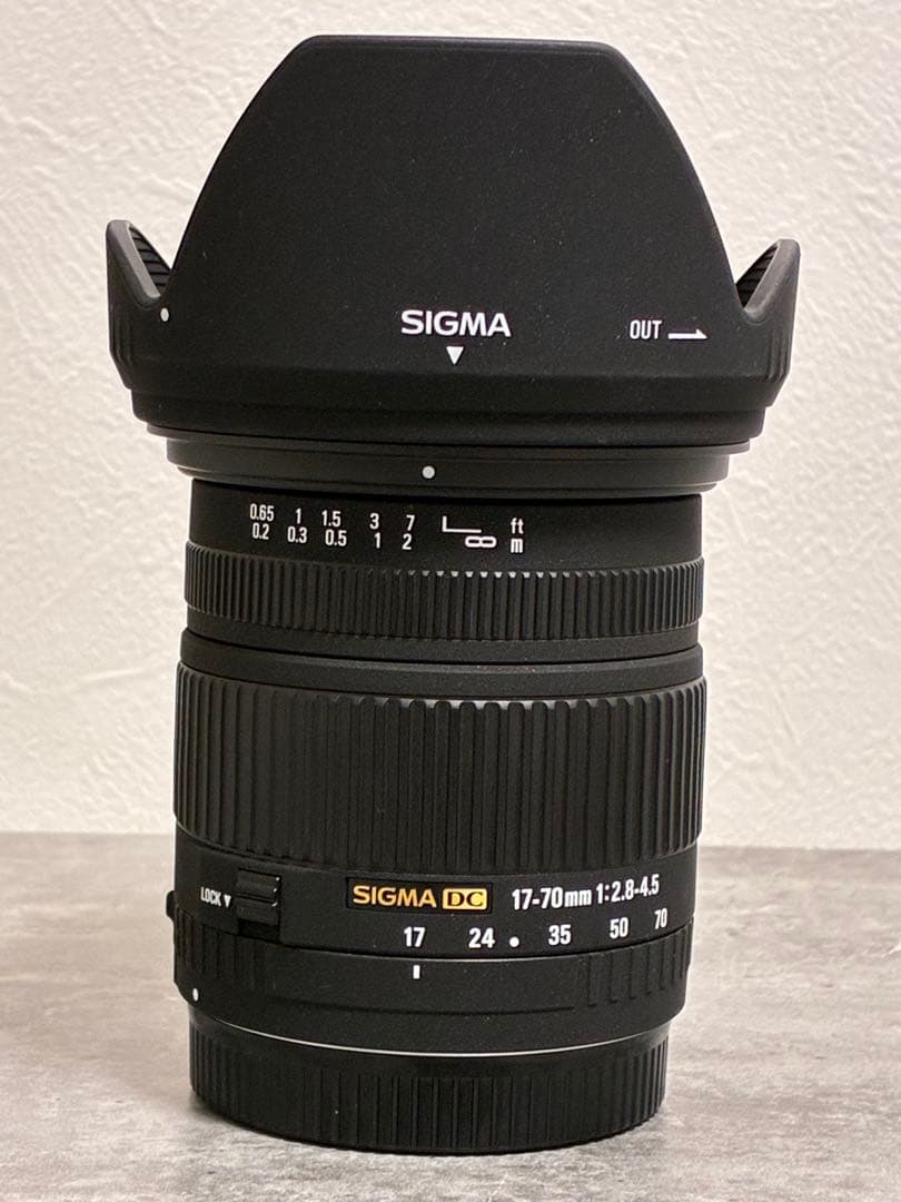 ⭐️美品⭐️シグマ SIGMA 17-70mm F2.8-4.5 DC キャノン用