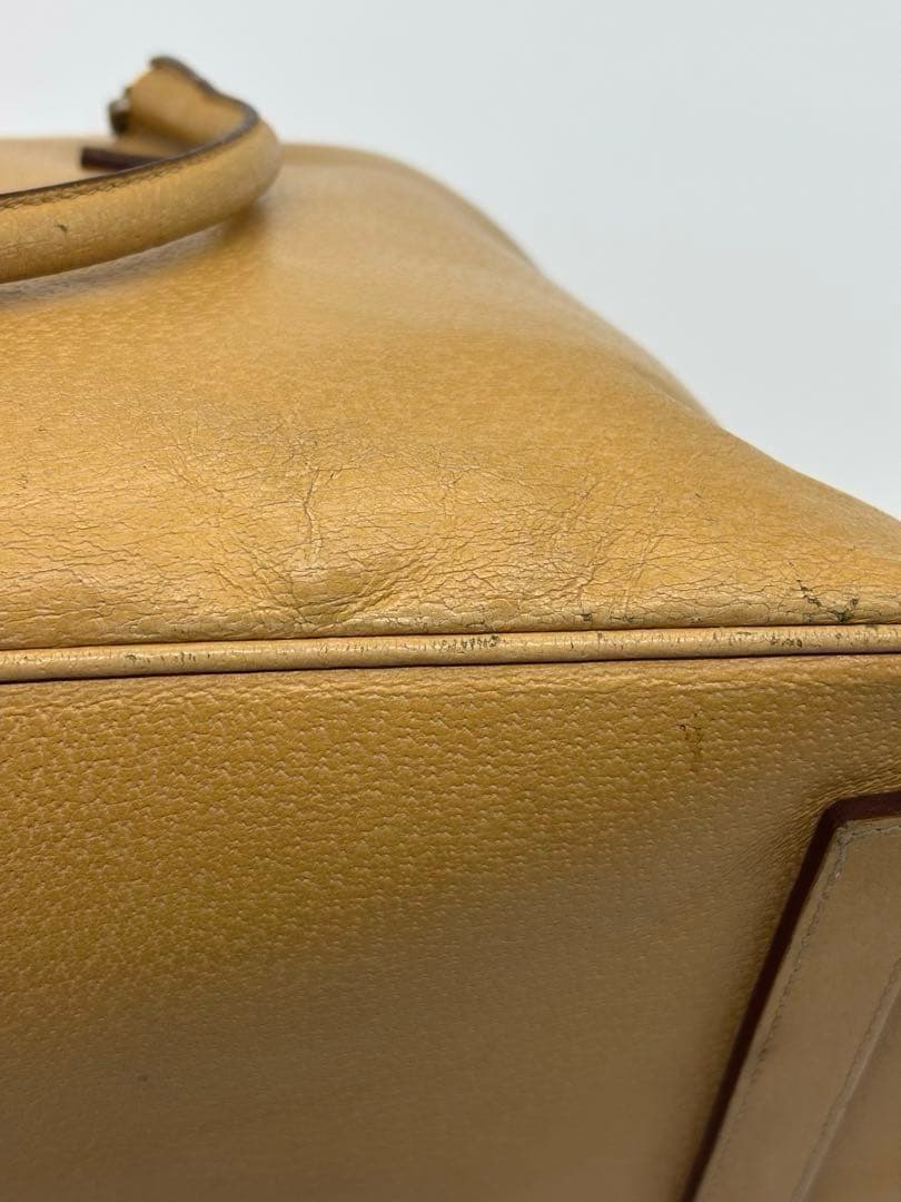 【ショッパー付】プラダ ハンドバッグ レザー 南京錠 ラウンドファスナー