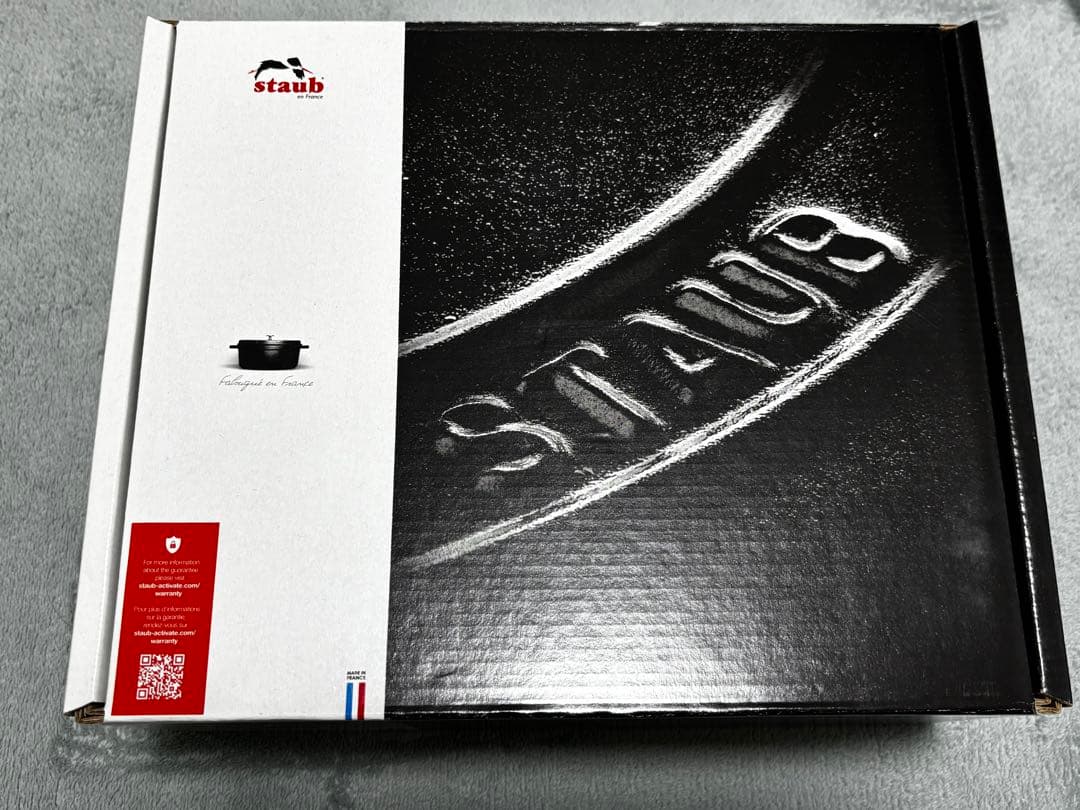 STAUB 両手鍋 20cm シフォンローズ