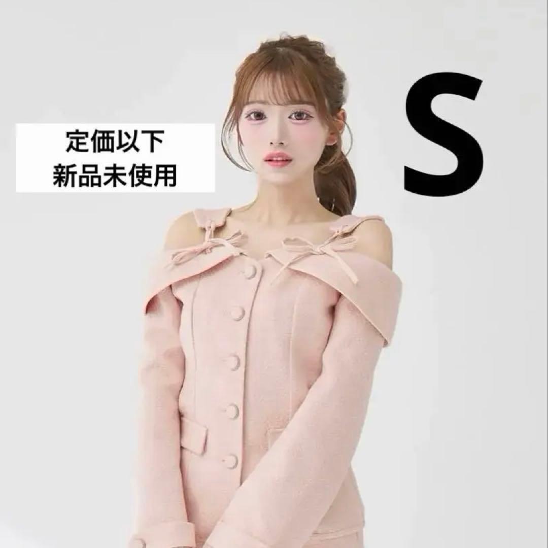 Darich ダーリッチ ボンディングツイードオフショルチュニック Sサイズ