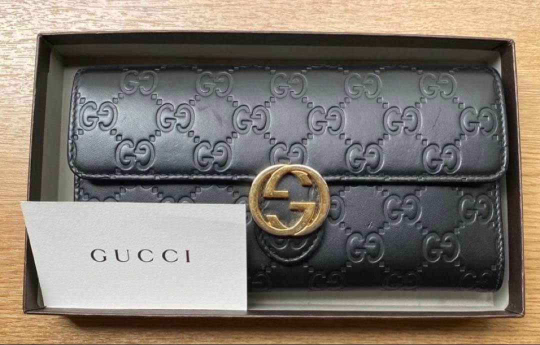 GUCCI グッチ レディース長財布　直営店物
