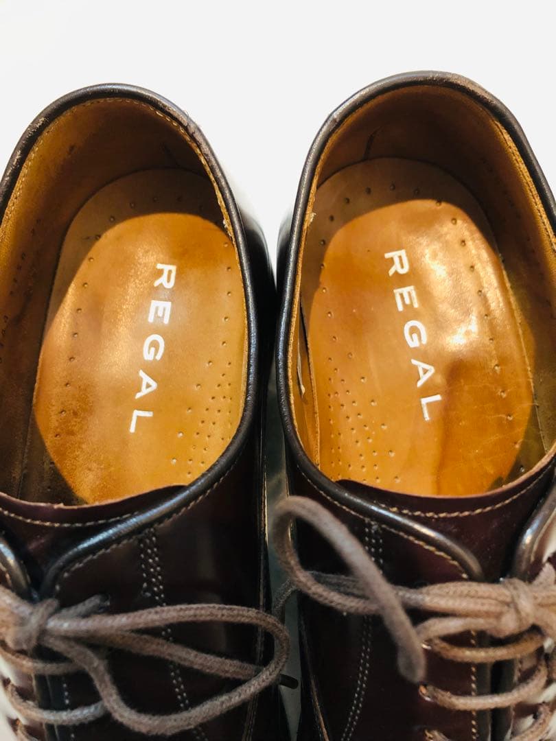 ★美品★定価34,100円！リーガル 315R ストレートチップ 25EE