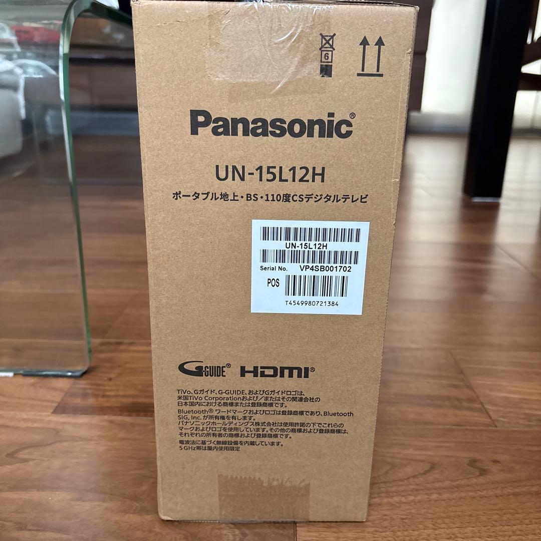 【tlevia】Panasonicビエラ15V型　UN-15L12H