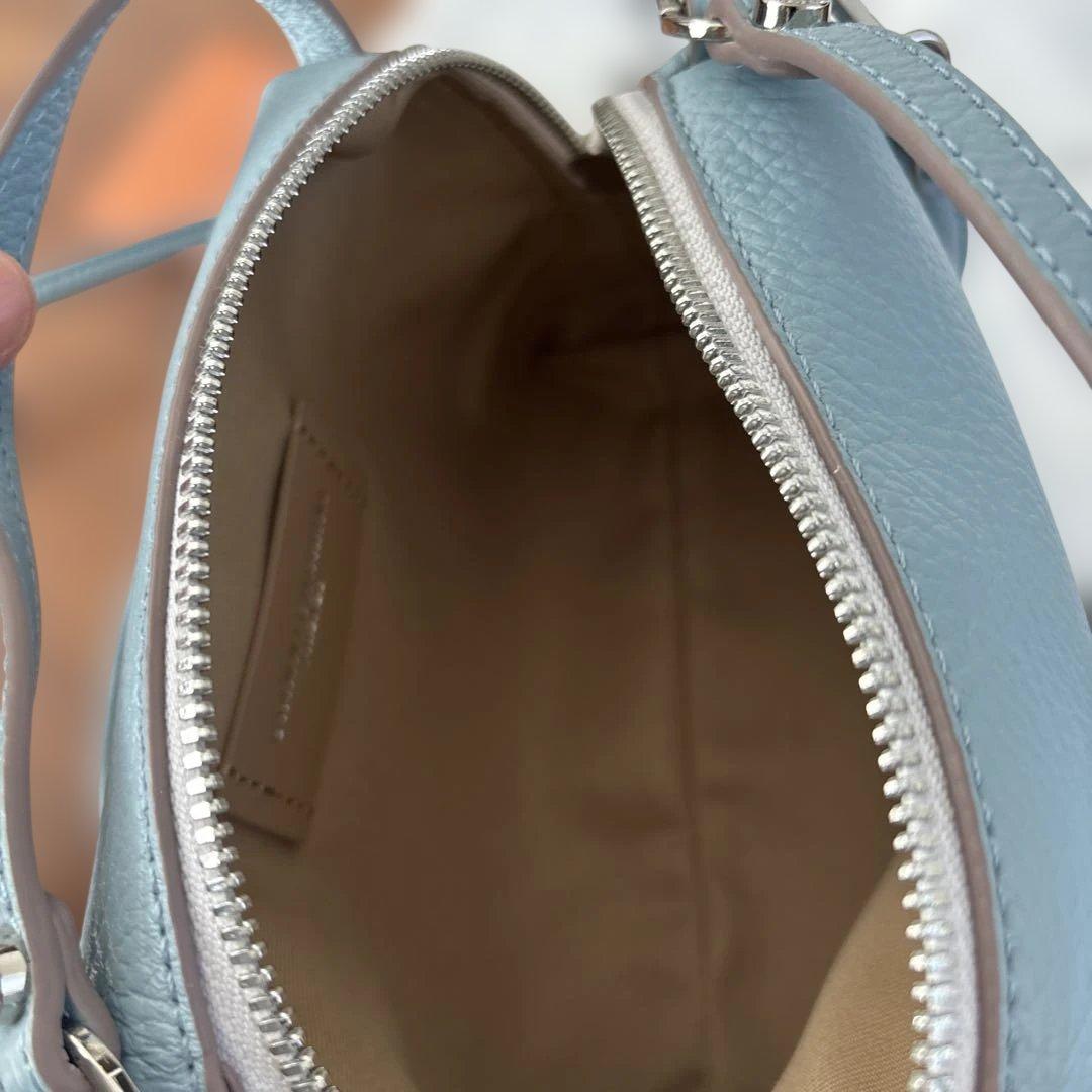 ジャンニキアリーニ　ALIFA バッグ　ショルダー　ブルー