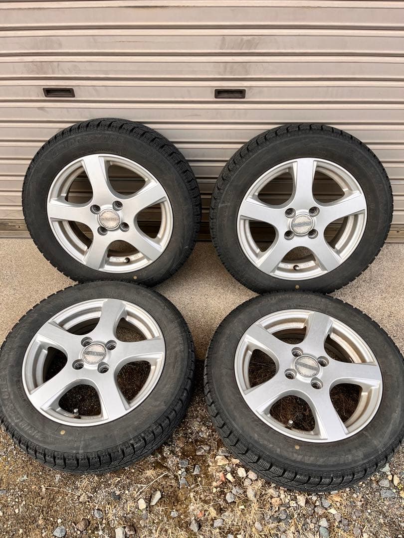 14インチ 155/65R14 VRX スタッドレスタイヤ　 ホイールセット