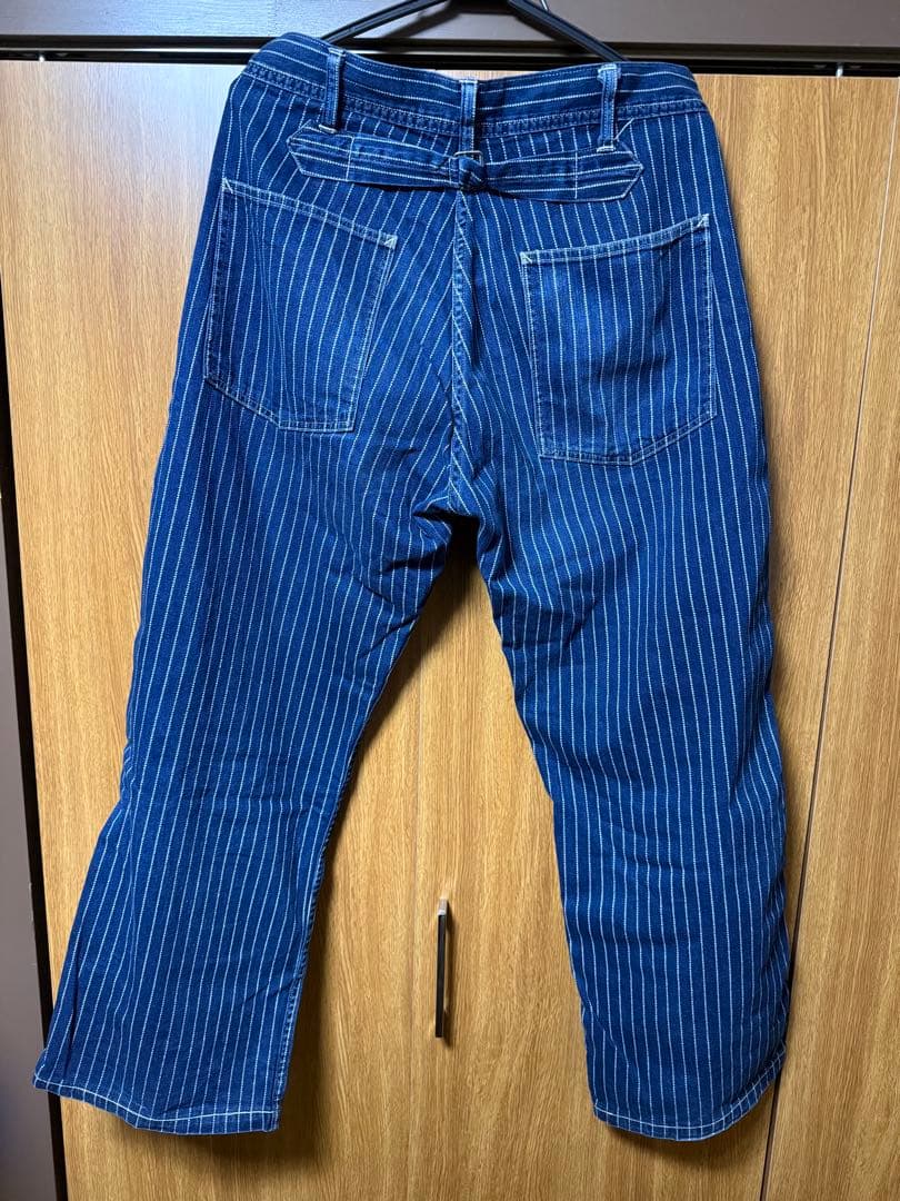 Sugar Cane シュガーケーン ウォバッシュ　ストライプパンツ