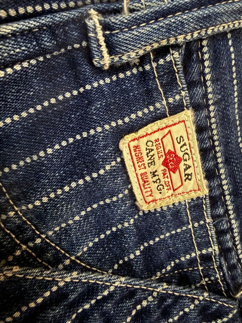 Sugar Cane シュガーケーン ウォバッシュ　ストライプパンツ