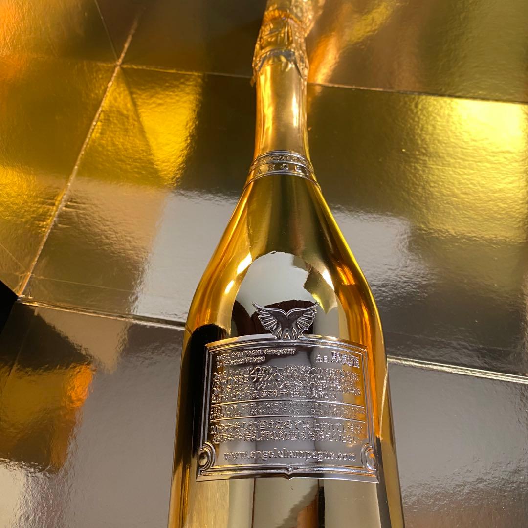 エンジェル　シャンパン　ヴィンテージ　2007 ゴールド　ケース　箱
