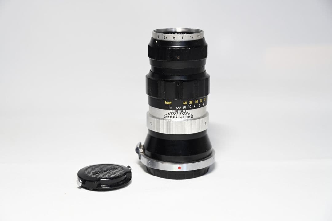 ニコン Nikon NIKKOR-T 10.5cm F4 Sマウント外爪