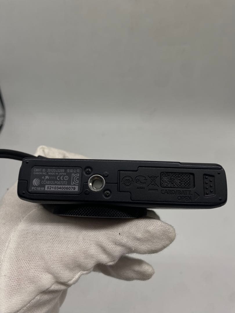 Canon PowerShot S110 ブラック 動作未確認 ジャンク扱い
