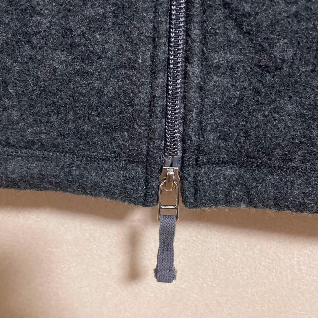 Still By Hand ウールパイルフリースベスト VE02233 グレー