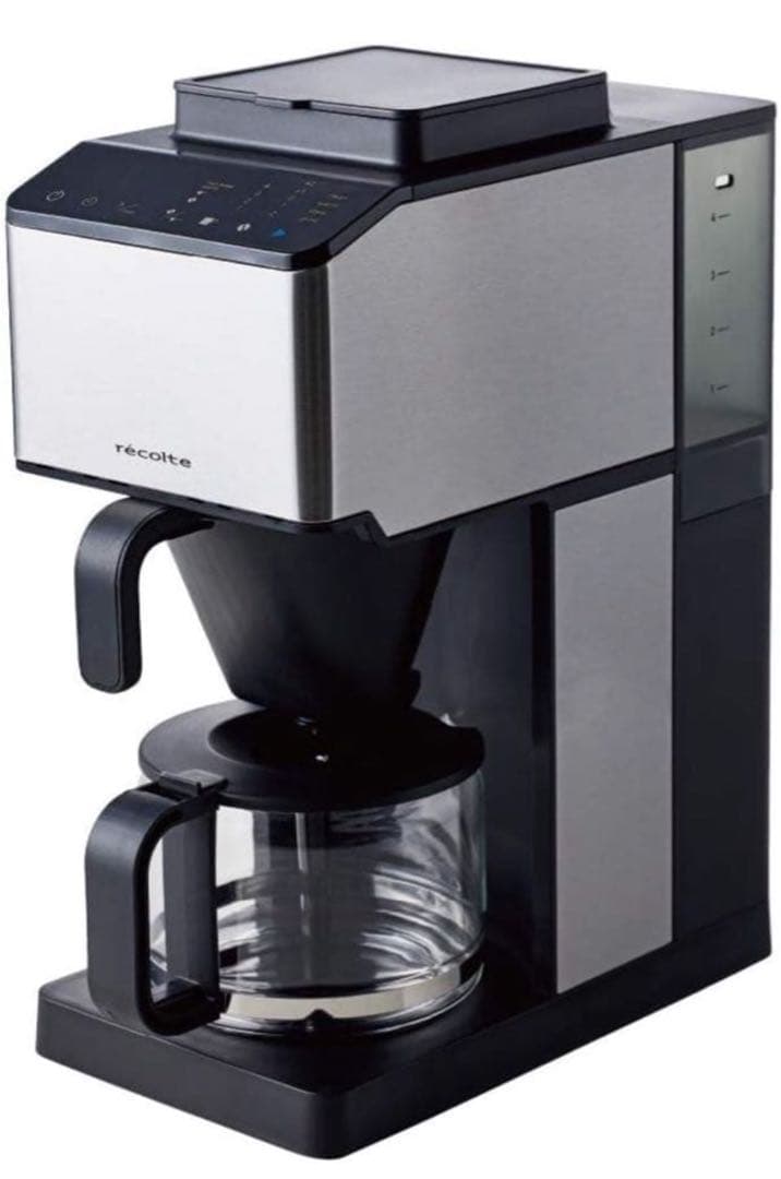 新品未使用　レコルト　コーン式全自動コーヒーメーカー　RCD-1