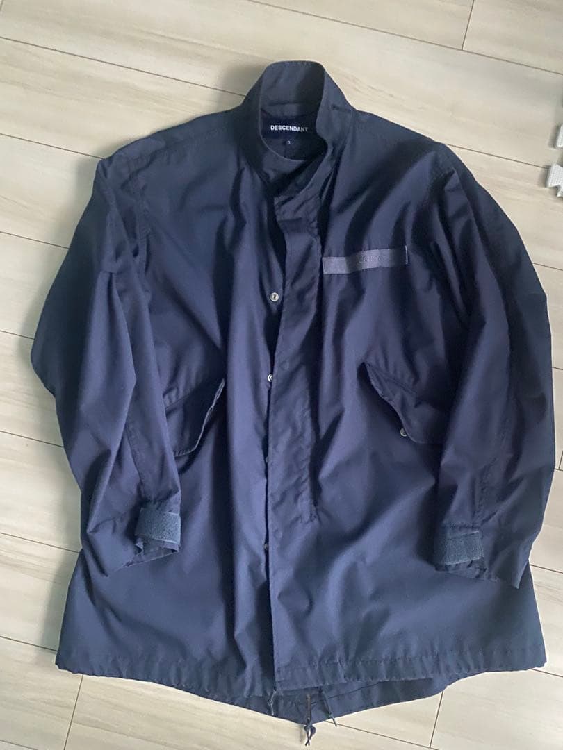 ジャケット・アウター DESCENDANT CRICKET COPO JACKET (NAVY)
