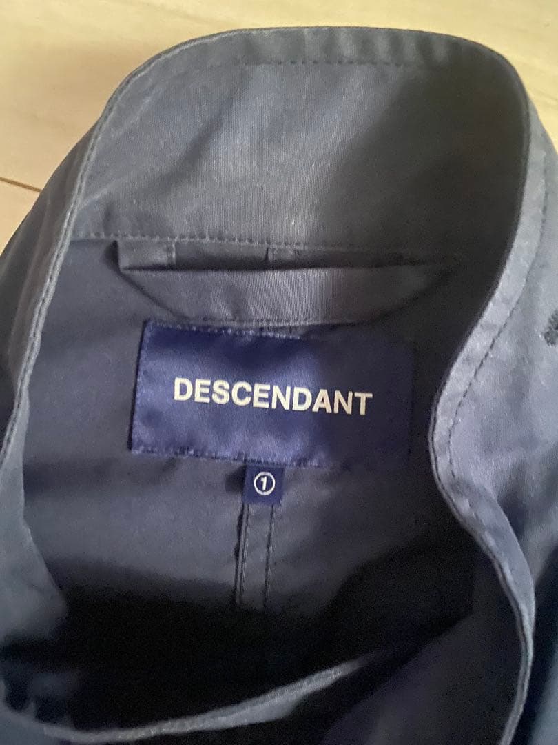 ジャケット・アウター DESCENDANT CRICKET COPO JACKET (NAVY)
