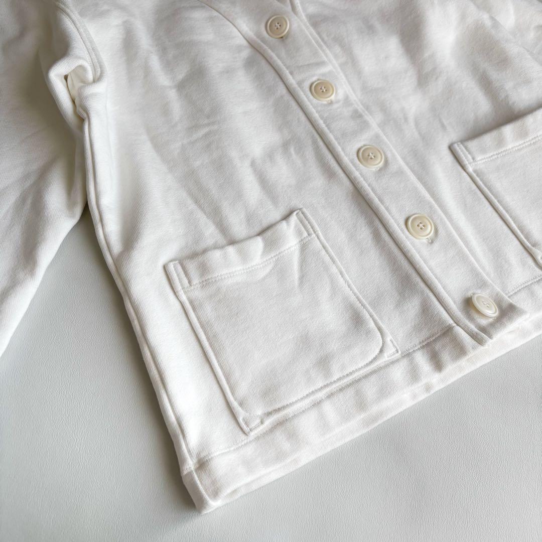 美品　KENZO PARISスウェット　カーディガン　刺繍　ホワイト　VERDY