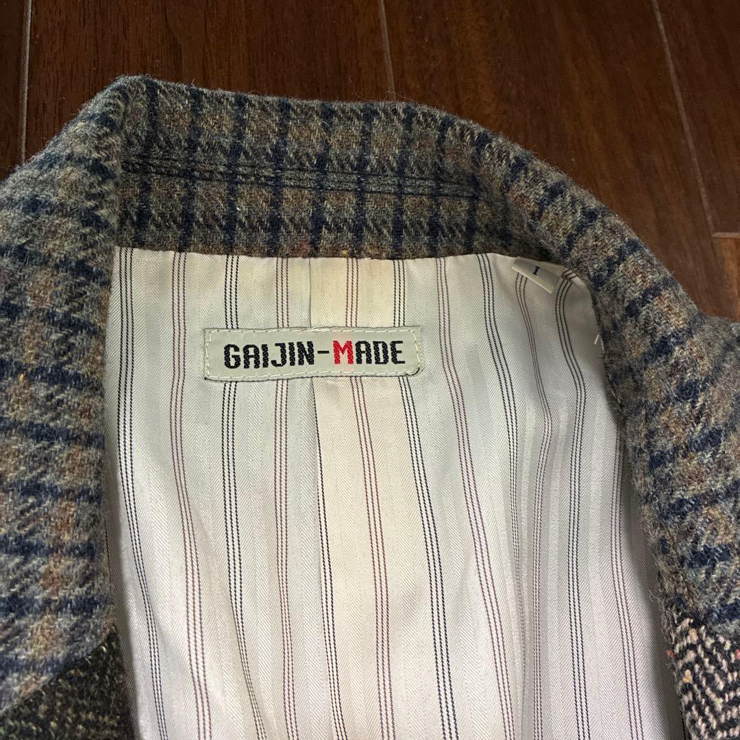 GAIJIN-MADE テーラードジャケット 茶色系