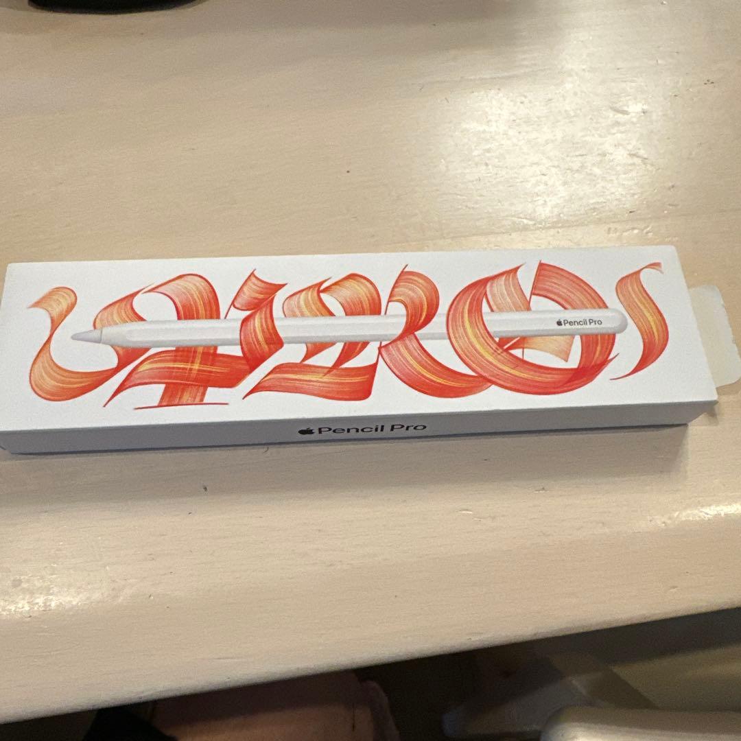 動作確認済み【ほぼ未使用】Apple Pencil Pro 本体＋替え芯＋箱付き