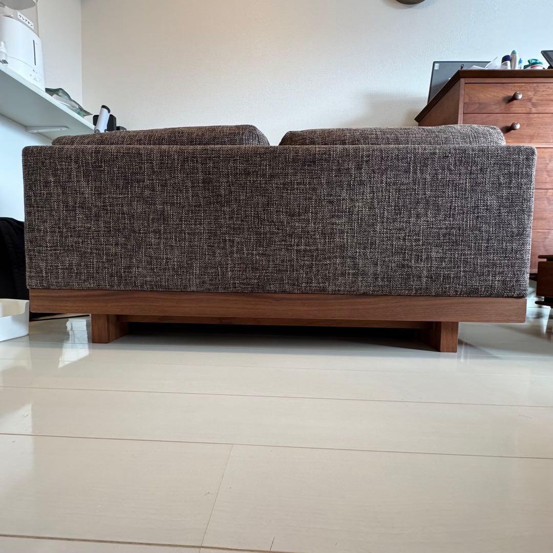 masterwal デニッシュソファ 2人掛け ダークブラウン