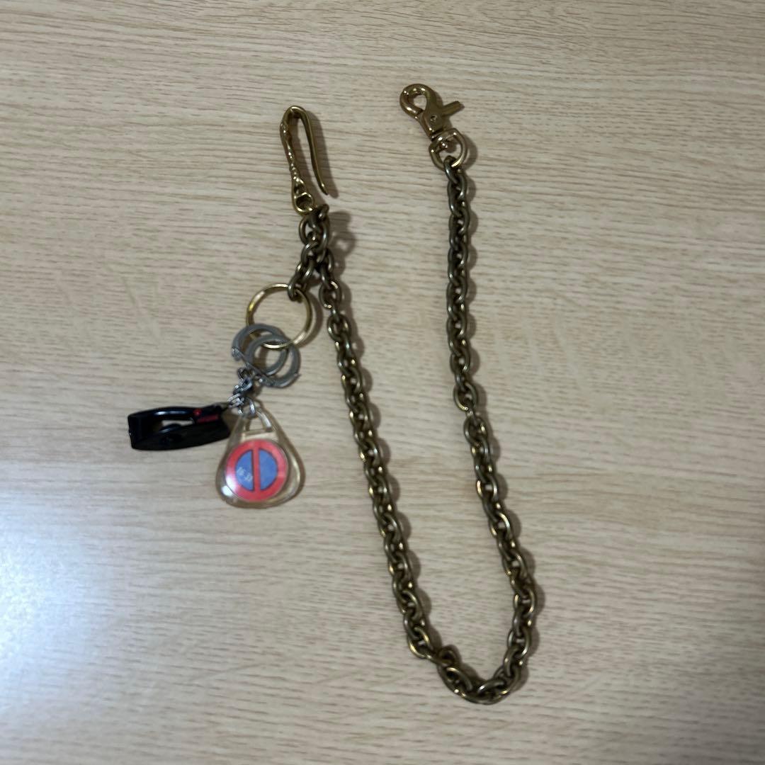 アメカジ　ヴィンテージウォレットチェーン ヴィンテージキーホルダーおまけ付き
