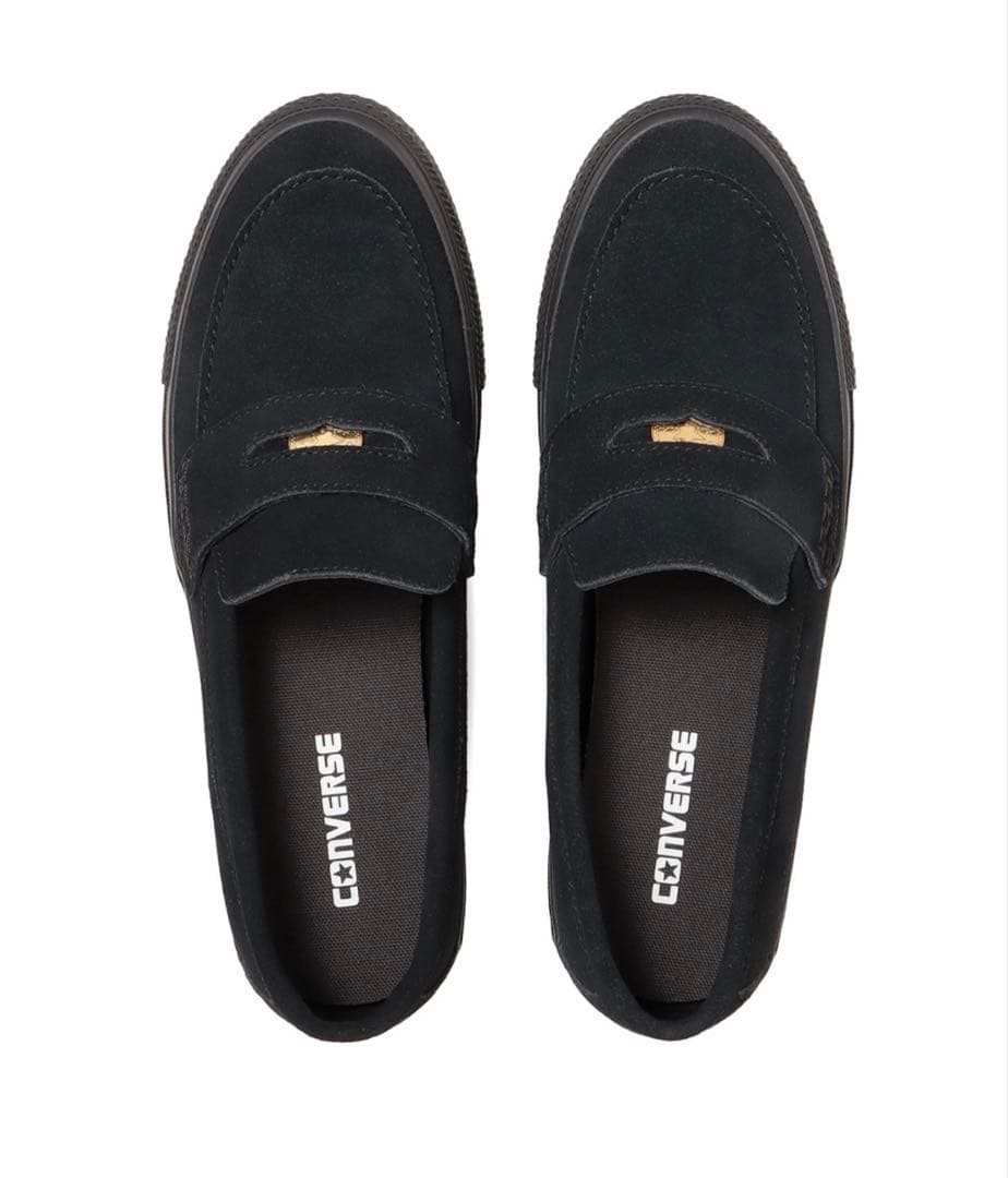 cherry　CONVERSE ALL STAR ブラックローファー