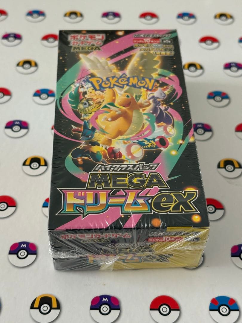 ポケモンカードゲーム　MEGAドリームex 1BOX シュリンク付き　未開封