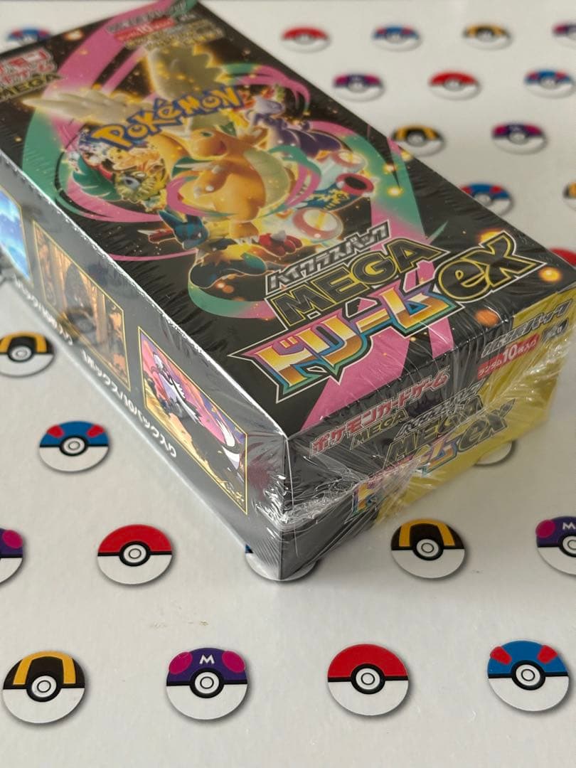 ポケモンカードゲーム　MEGAドリームex 1BOX シュリンク付き　未開封