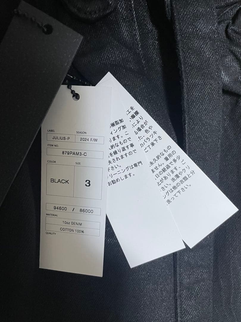 julius 2024FW permanent ガスマスクバギーカーゴパンツ
