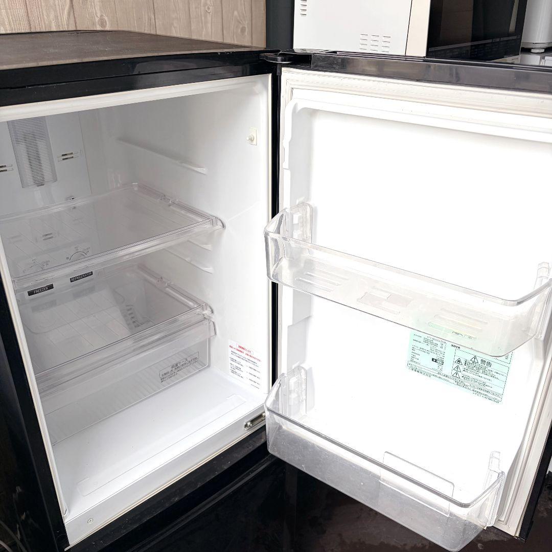 配送設置無料！純正東芝ホワイト洗濯機＆純正三菱ブラック冷蔵庫2点セット！完動美品