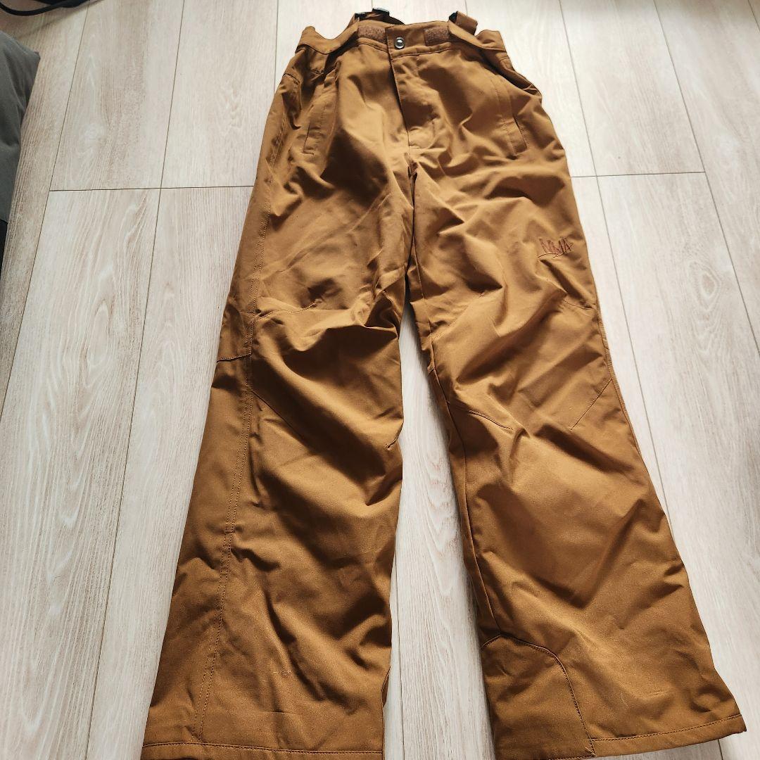 スキーウェア スノーウエア 上下セット150cm サイズ調整可能紐付