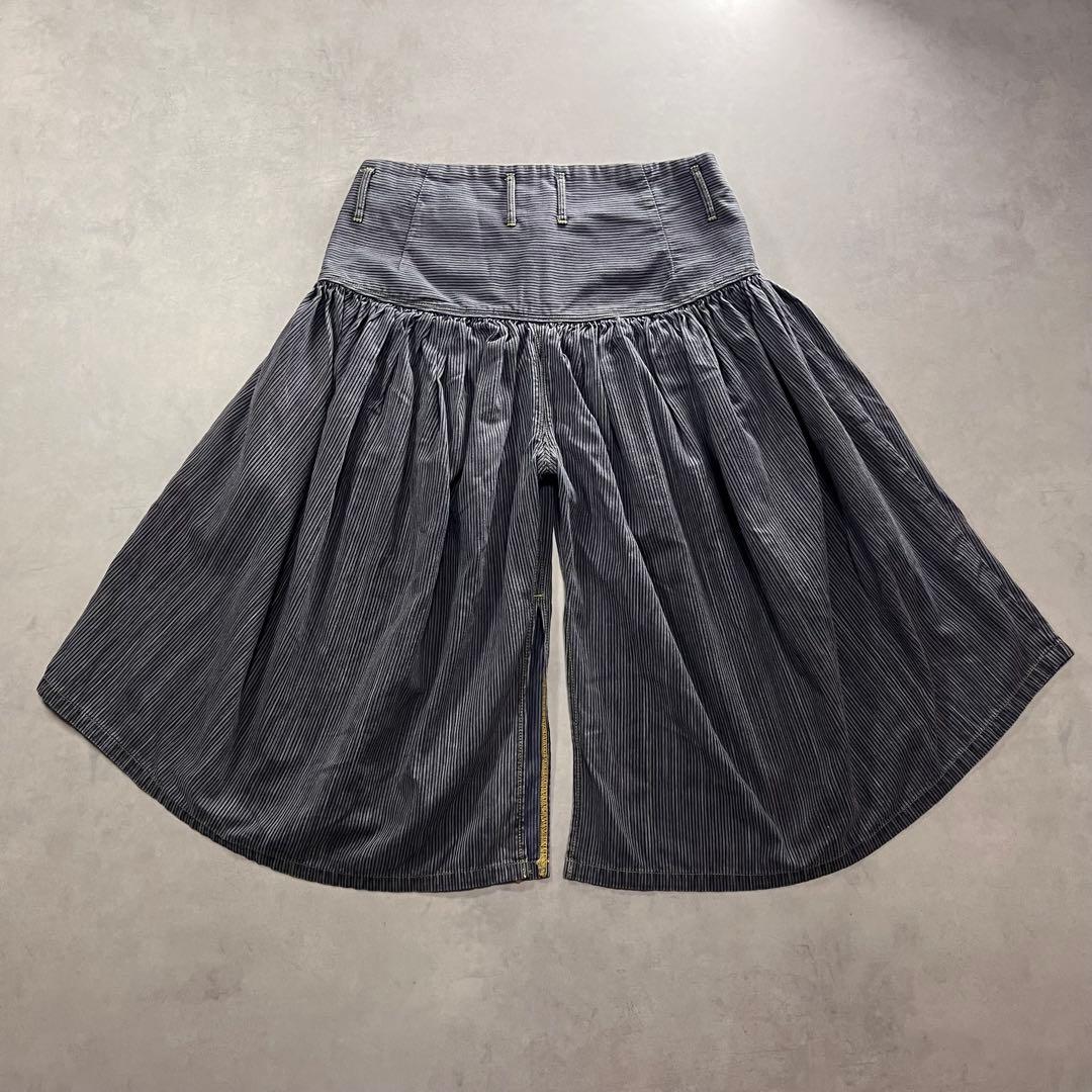 KAPITALヒッコリー アミッシュパンツ スカート キャピタル ガウチョパンツ