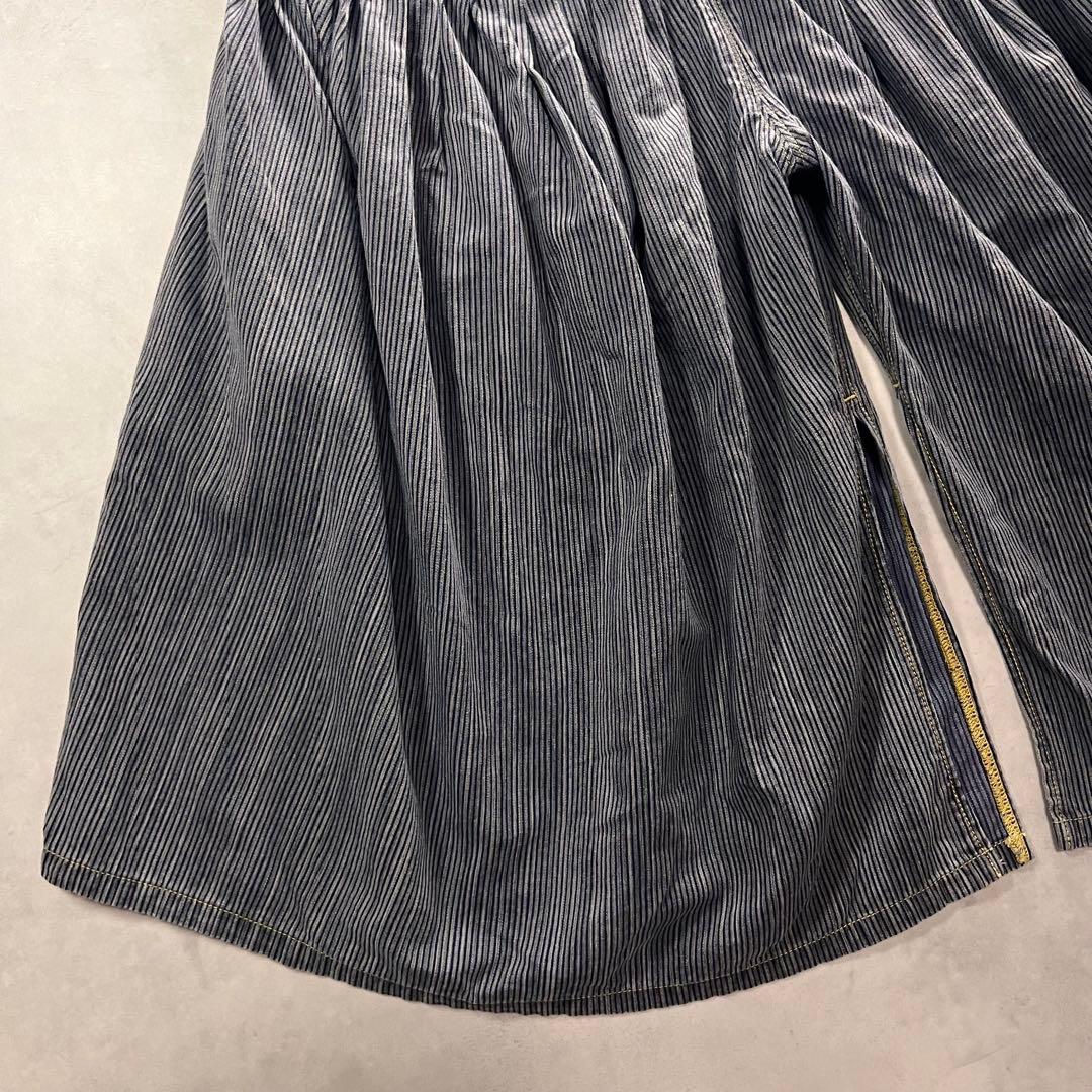 KAPITALヒッコリー アミッシュパンツ スカート キャピタル ガウチョパンツ