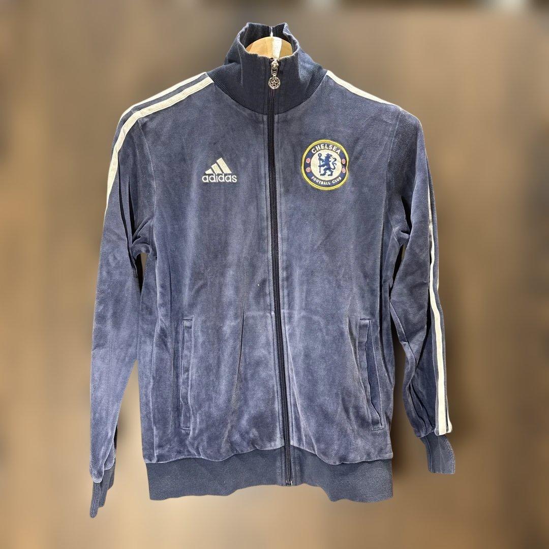希少　adidas✖️CHELSEA ベロア トラックジャケット ジャージ