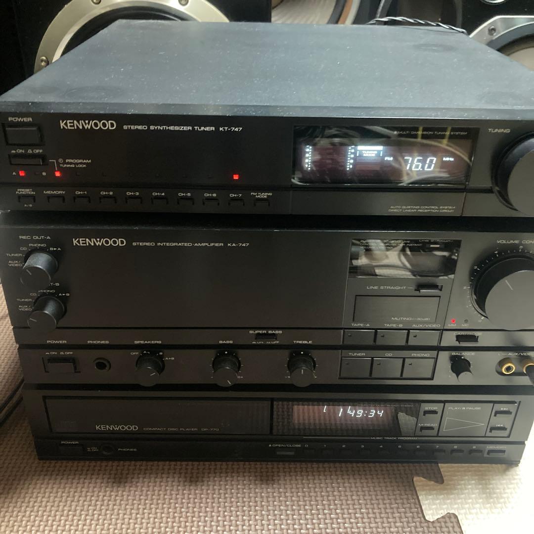 KENWOOD ステレオチューナーなどセット