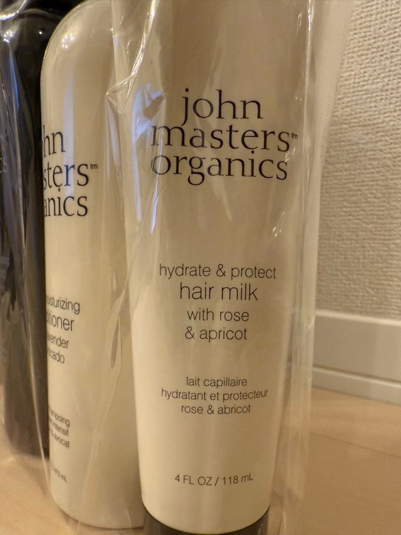 johnmastersorganics／シャンプー／コンディショナー／ヘアミルク