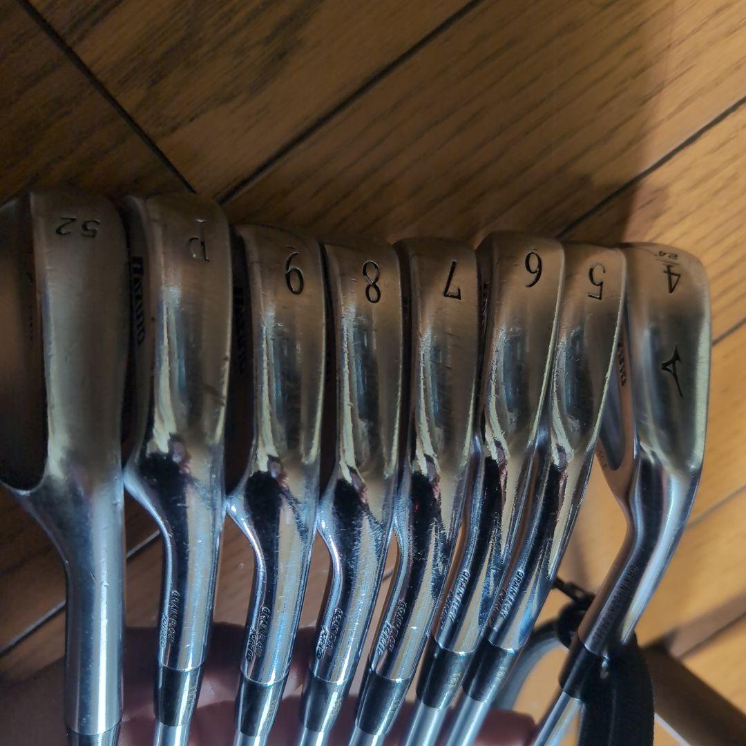 ミズノMP60 5.6.7.8.9.P アイアン型ユーティリティ4 アキラ52度