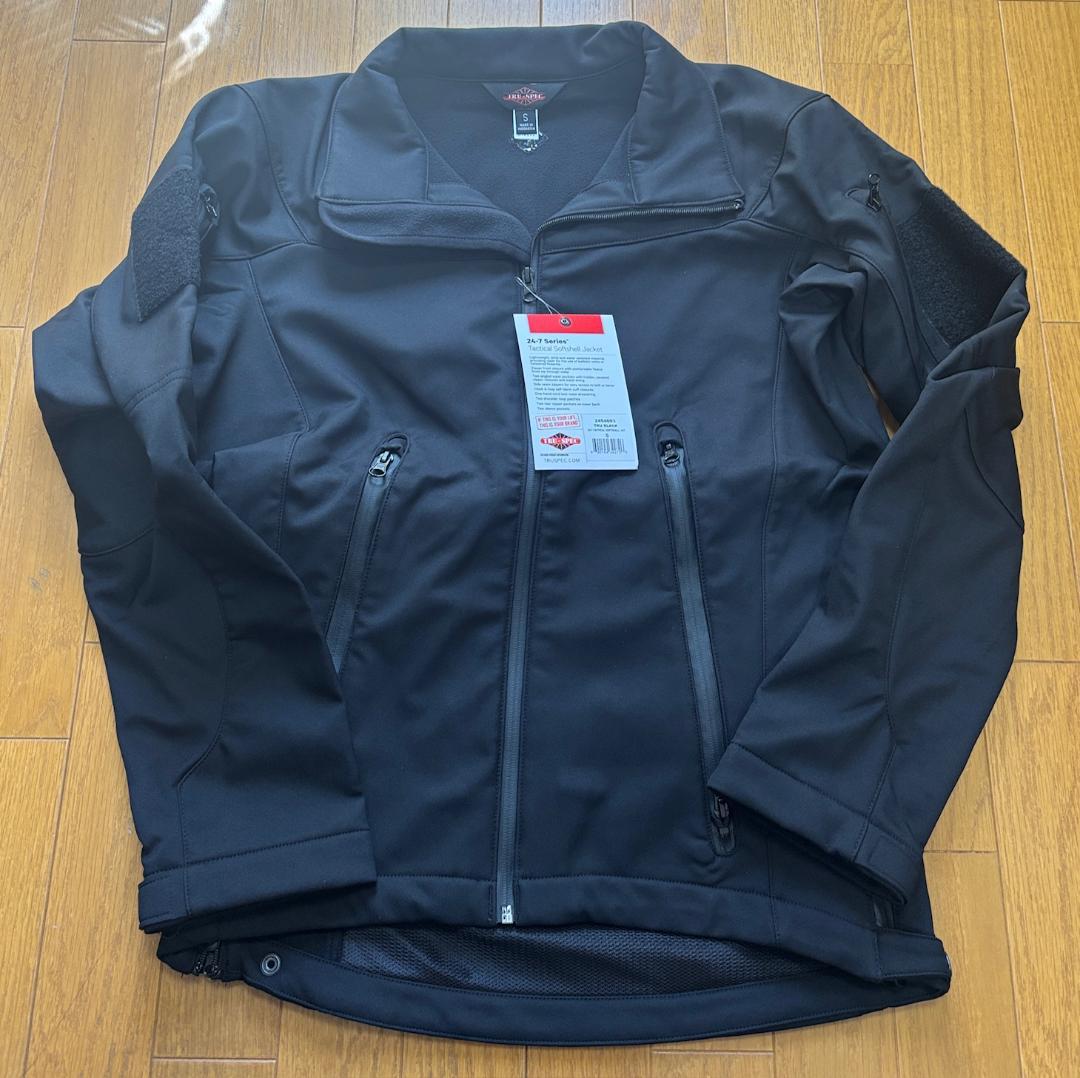 Tru spec タクティカルジャケットソフトシェルジャケットBLK　XLサイズ