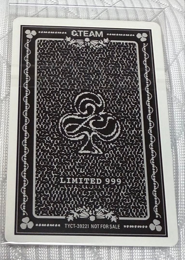 &TEAM 初回限定盤 EJ Limited only999限定トレカ ウィジュ