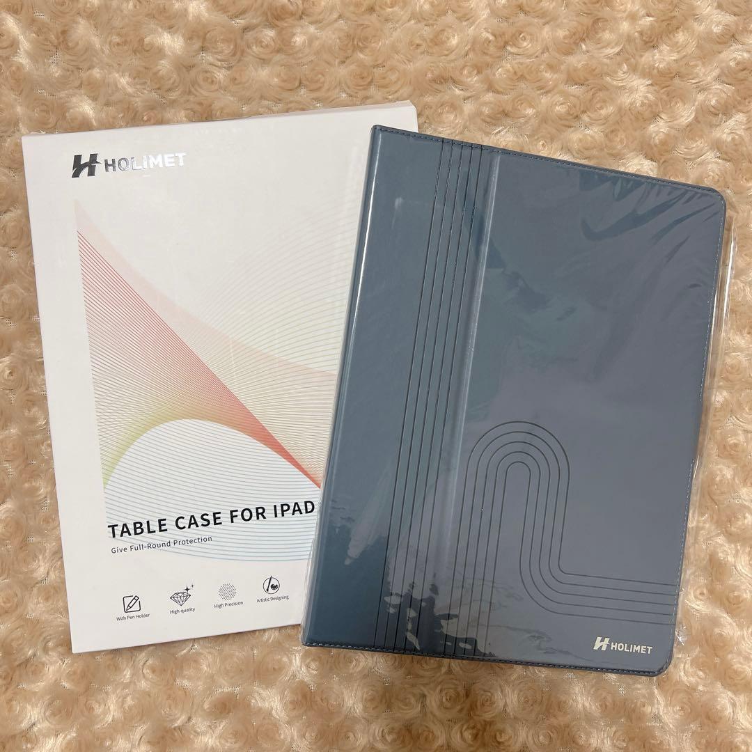 HHLNET iPadケース ブルー　10.2インチiPad 第9世代