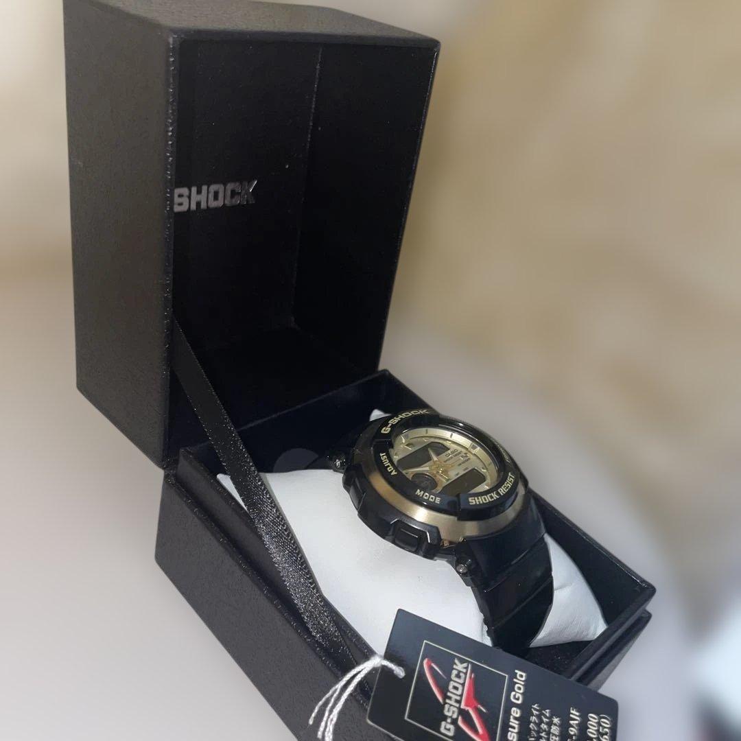 【新品未使用】最終値下げ G-SHOCK G-300C-9AJFブラックゴールド