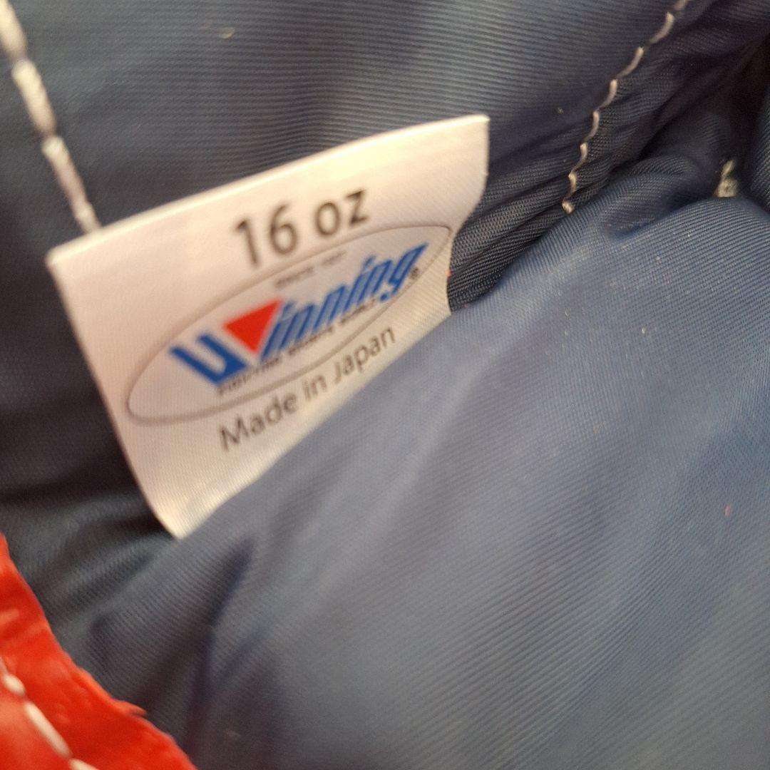 Winning ボクシンググローブ 16oz 新品 赤② ウイニング