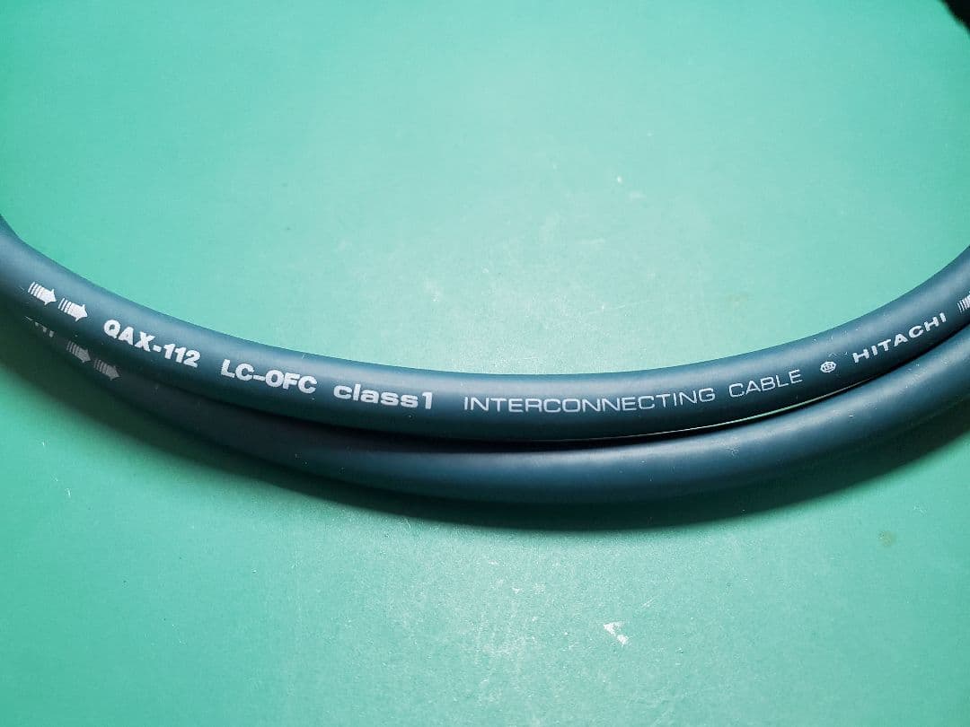 HITACHI QAX-112 RCAケーブル