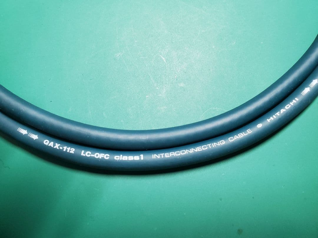 HITACHI QAX-112 RCAケーブル