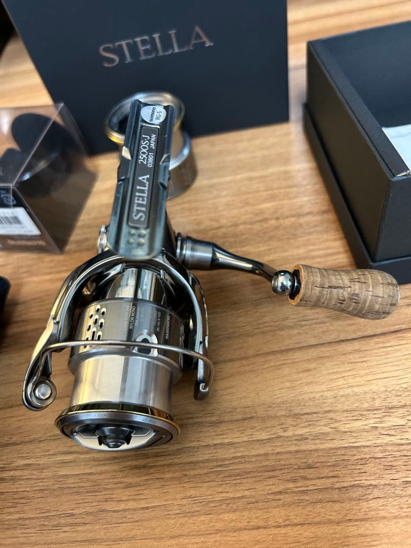 【早い者勝ち】　【値下げ可能】　18 ステラ　替えスプール　コルクノブ