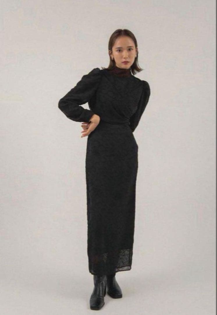 Knuth Marf 背中開きシアードレス M 結婚式 オケージョンドレス