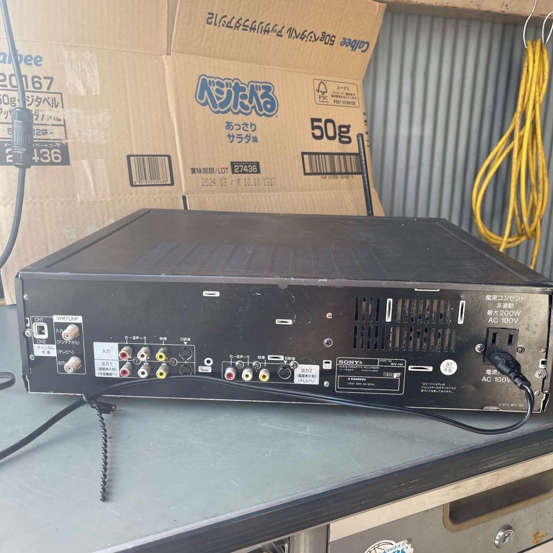 SONY ビデオカセットレコーダー WV-H4