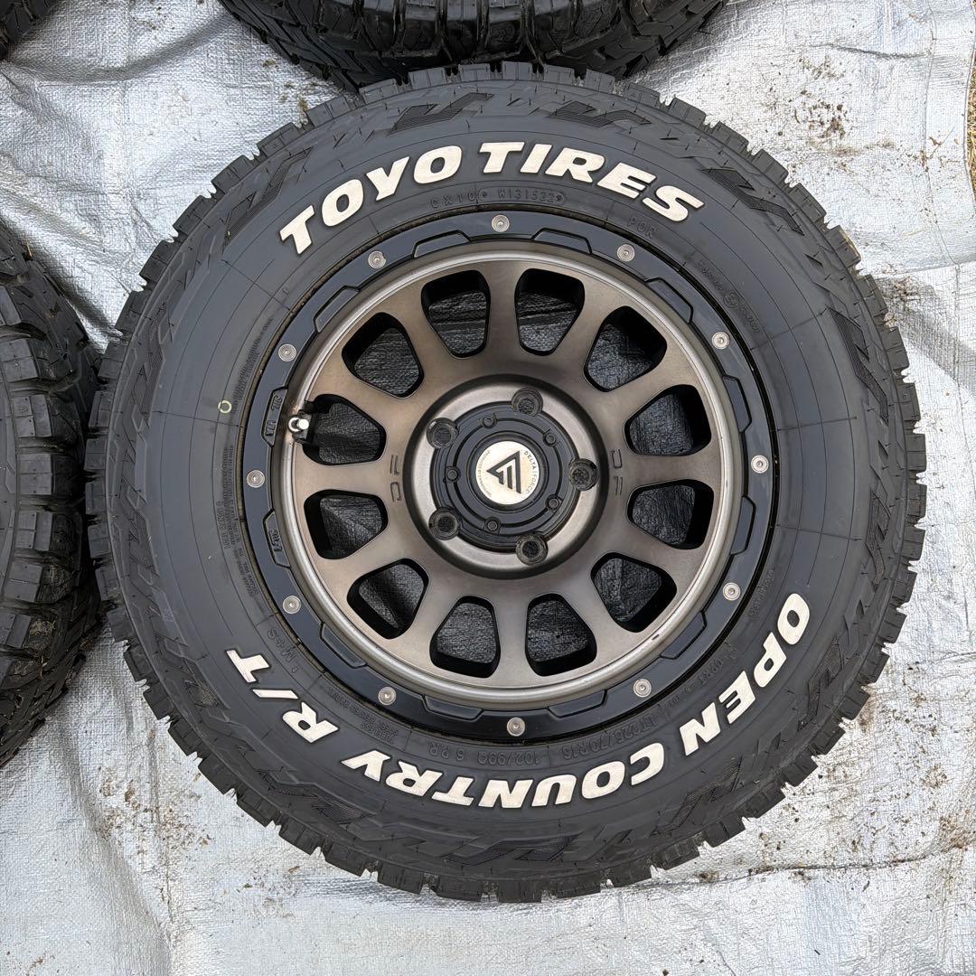 デルタフォースオーバル オープンカントリーRT16インチアルミナット付