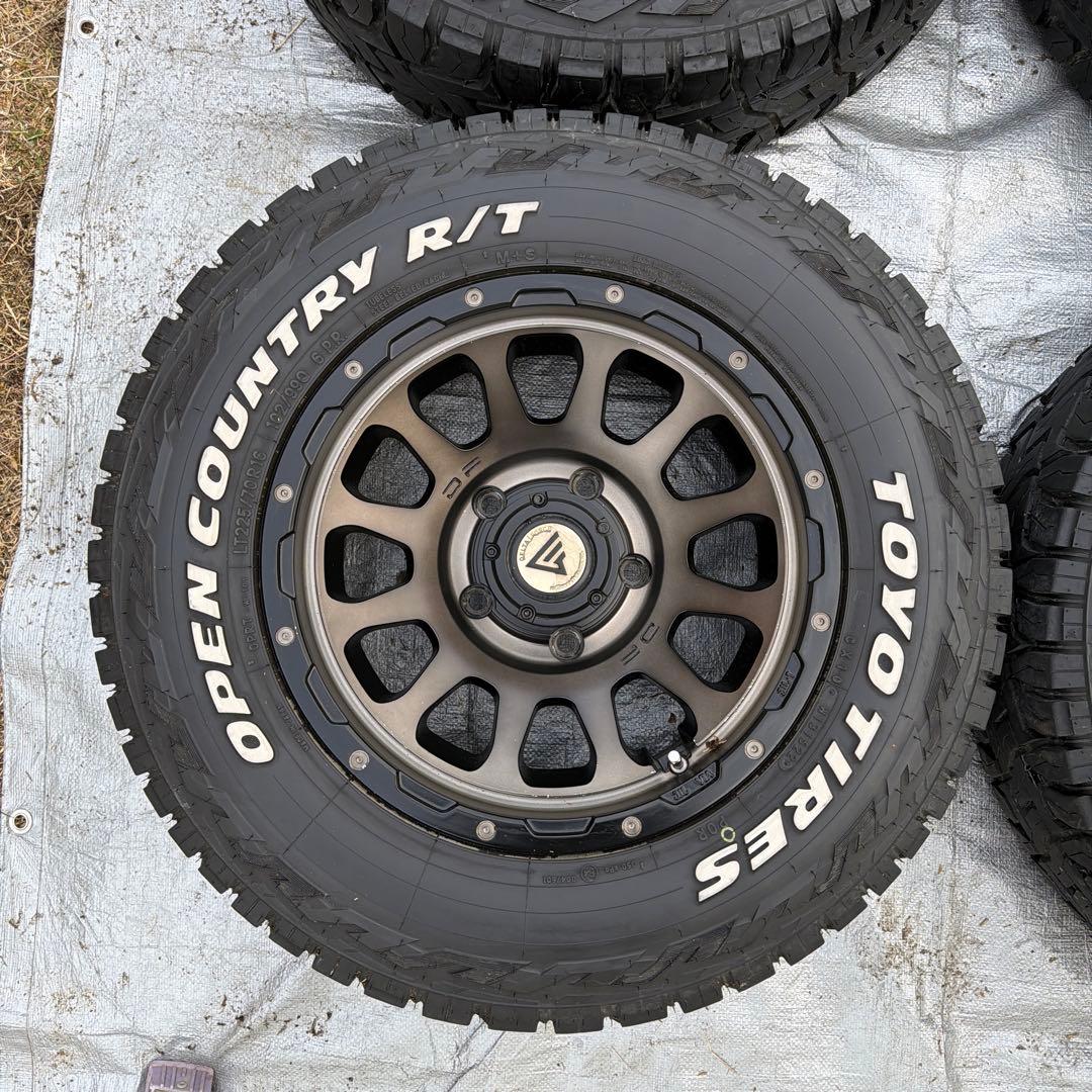 デルタフォースオーバル オープンカントリーRT16インチアルミナット付